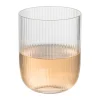 Waterglas ribbel - glas - 300 ml