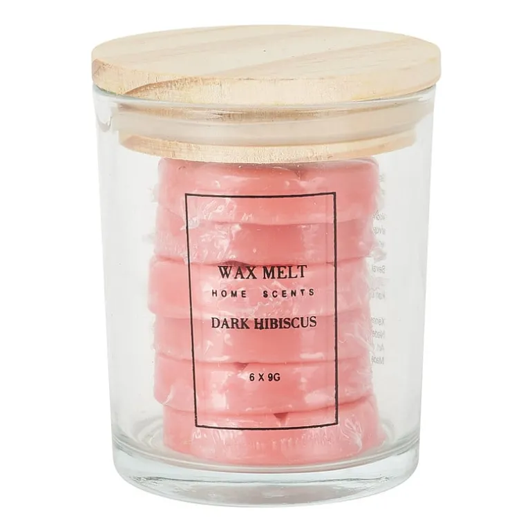 Waxmelts in pot - dark hibiscus - 6 stuks