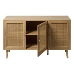 Webbing dressoir Batavia - bruin - 70x120x39 cm