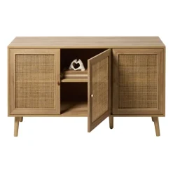 Webbing dressoir Batavia - bruin - 70x120x39 cm
