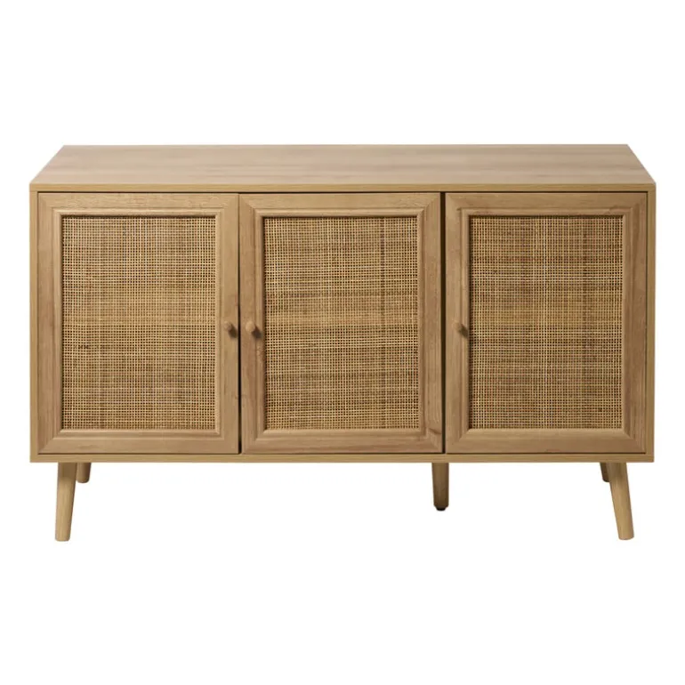 Webbing dressoir Batavia - bruin - 70x120x39 cm