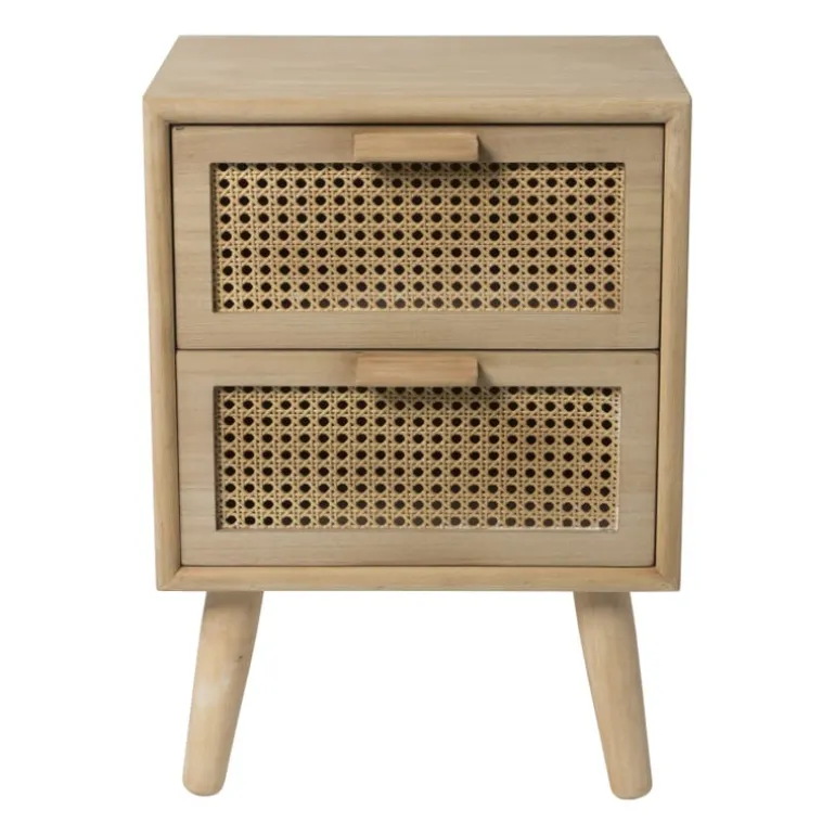 Webbing Java kast met 2 laden - 56x40x31 cm