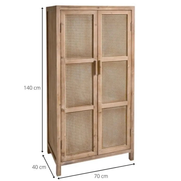 Webbing kast Bandung - 70x40x140 cm