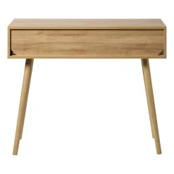 Webbing sidetable Batavia - bruin - 81x100x30 cm