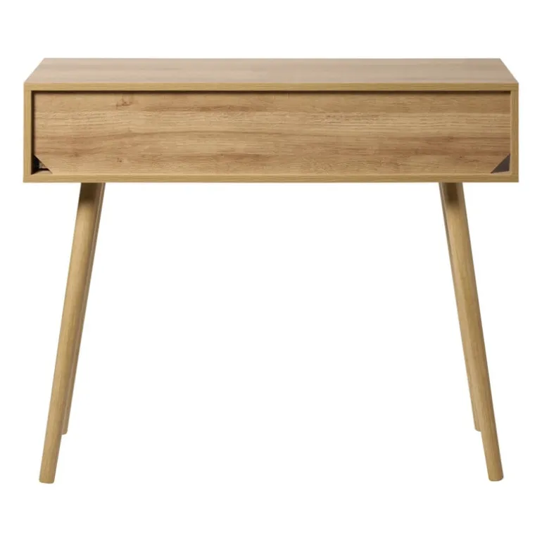 Webbing sidetable Batavia - bruin - 81x100x30 cm