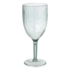 Wijnglas dots - groen - ø8x19.8 cm