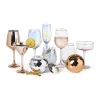 Wijnglas koper - koperkleurig - 450 ml