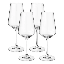 Wijnglas kristal - set van 4 - 350 ml