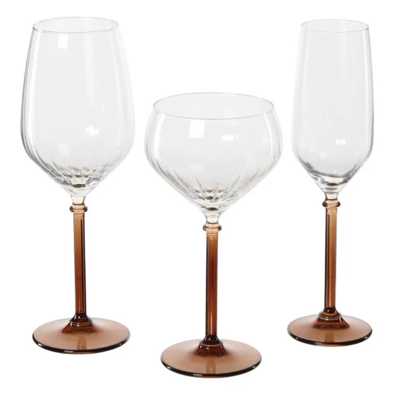Wijnglas royal - bruin - 420 ml