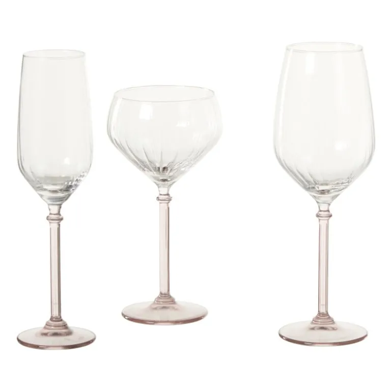Wijnglas royal - lichtroze - 420 ml