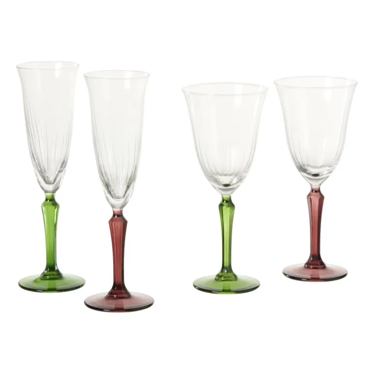 Wijnglas splendid - groen - 330 ml
