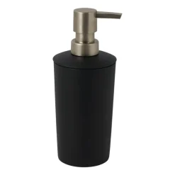 Zeeppomp metaal - zwart - ⌀8x18 cm