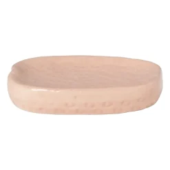 Zeepschaaltje aardbei - roze/groen - 2x11.5x9.8 cm