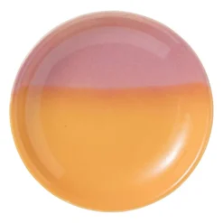 Zeepschaaltje duo - oranje/roze - Ćø11x2.2 cm