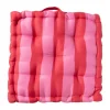 Zitkussen rood/roze - 40x40x8 cm