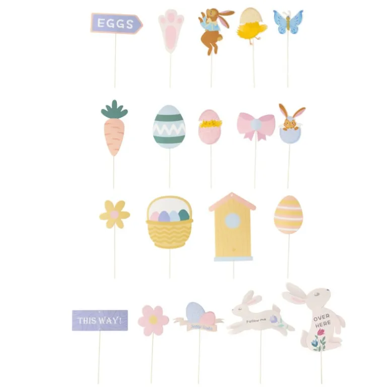 Zoek kit paaseieren - stickers - set van 20